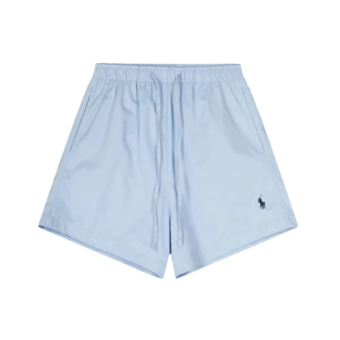 P166 💰 "Top quality" Style number: 1102# [Ralph Lauren Paul small label war horse basic classic shorts] ✅Ralph Lauren Ralph Lauren dopamine war horse small label outdoor shorts ✅Summer fresh, classic and versatile drawstring basic classic shorts ✅Lazy style must-have item The upper body has a fresh feeling ✅Nylon silk floss is smooth and soft, highly breathable and not stuffy ✅Specialized for platform live broadcast, wholesale entity, summer running volume ✅Simple and easy to match, light American style, super great ✅Standard for summer, small and sexy is YYDS, a must-have for petite girls. Size: S-L #Elastic waistline can be stretched. Color: Black, White, Light Blue, Off-white, Pink, Light Green, Khaki